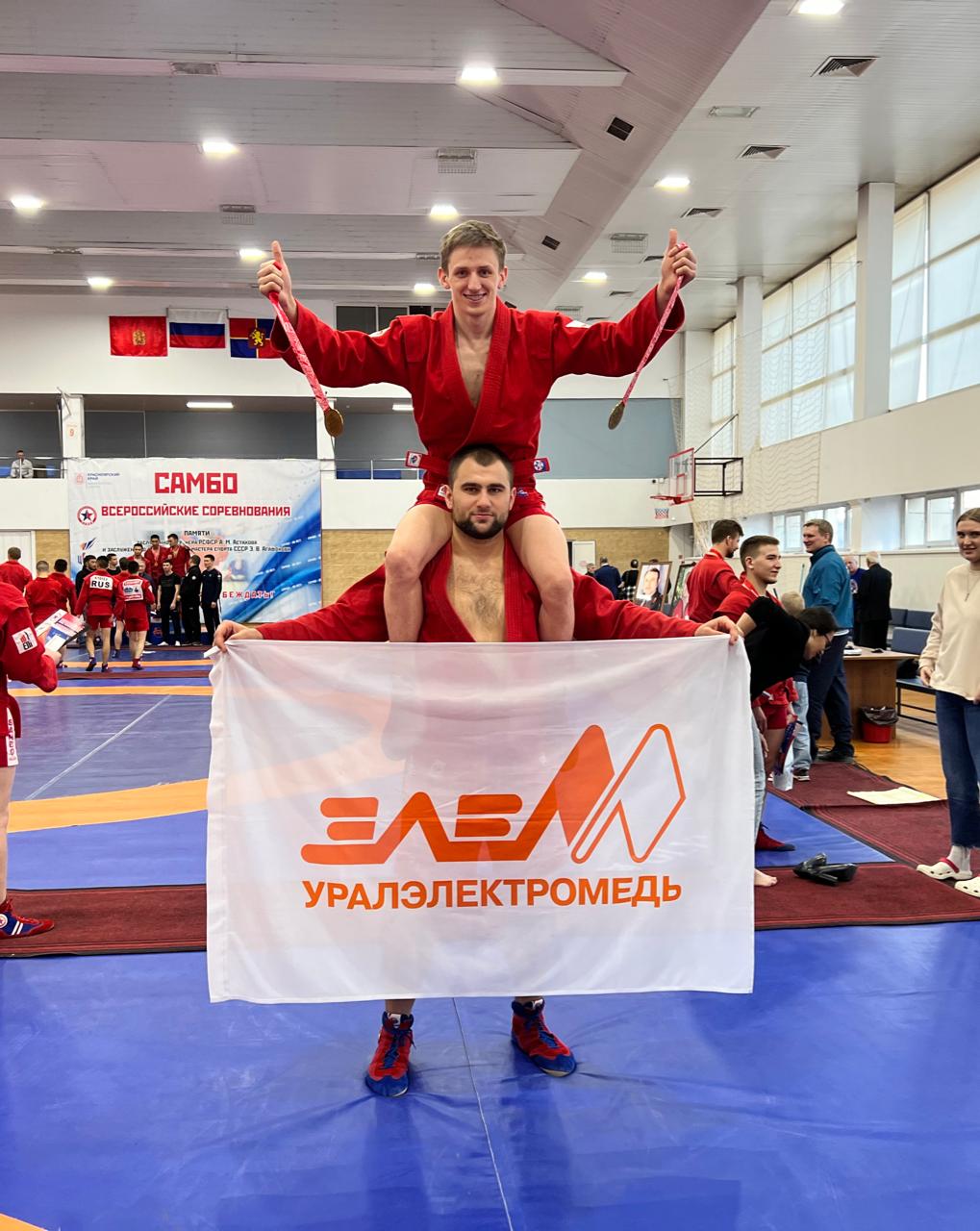 У нас победитель и бронзовый призер
