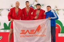 Спортсмены верхнепышминского Клуба самбо УГМК привезли полный комплект наград с казанских состязаний