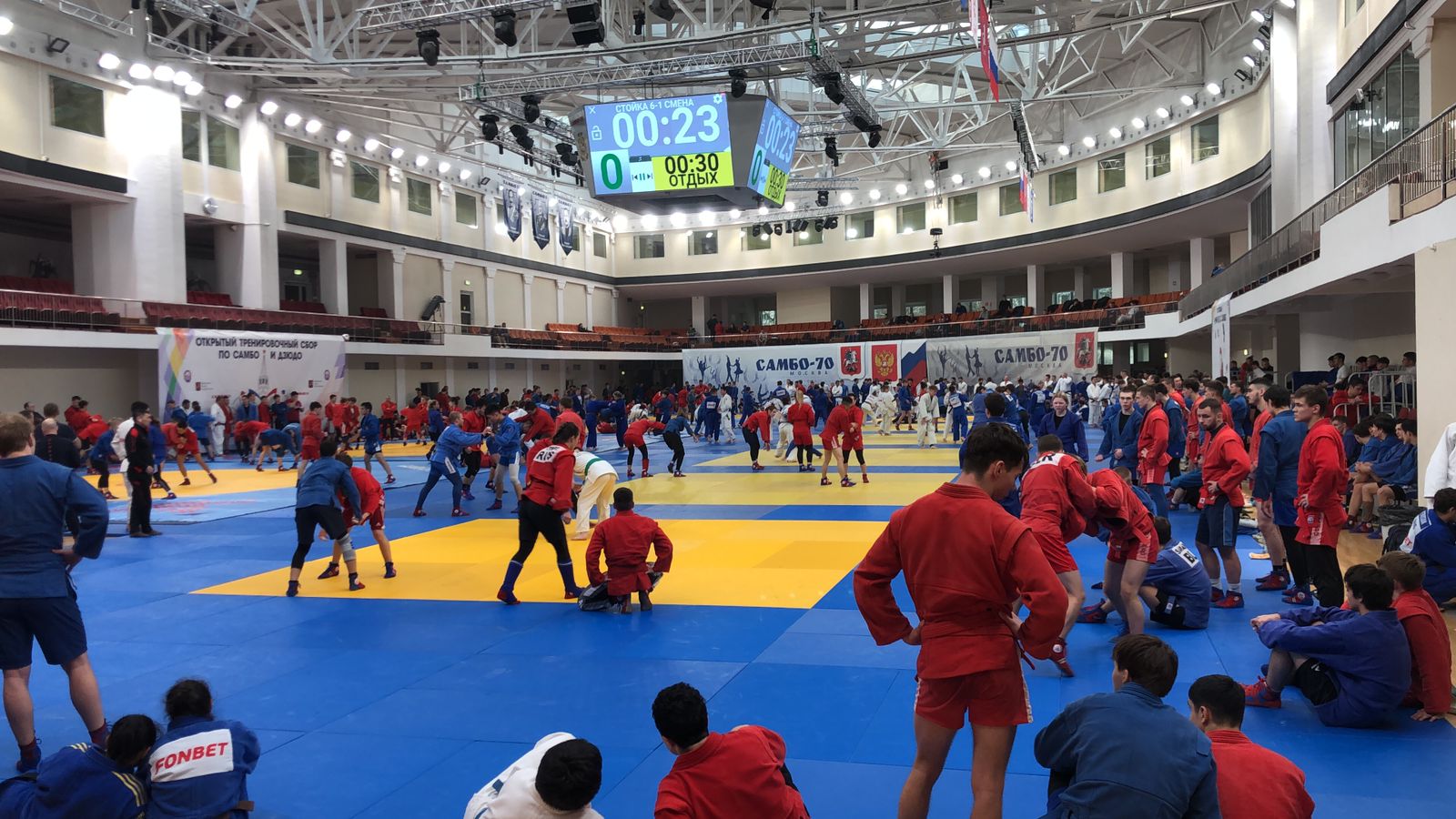 Тренировочное мероприятие к Чемпионату мира