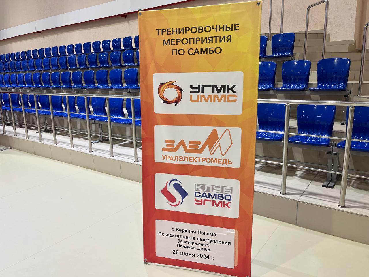 Показательные выступления (мастер-класс) по пляжному самбо